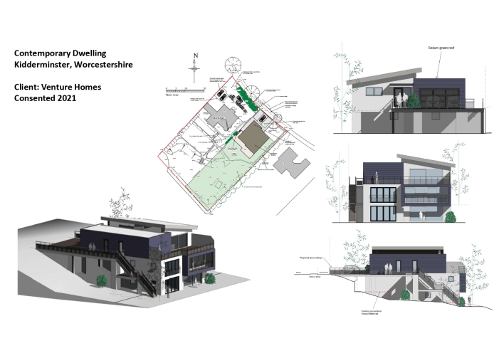 Contemporary Dwelling - Kidderminster, Worcestershire